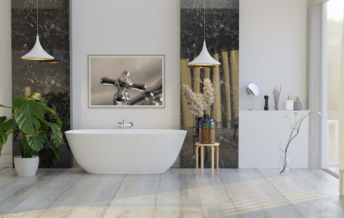 Französisch Tap Fotografie Druck Chaud / hot Faucet | Etsy