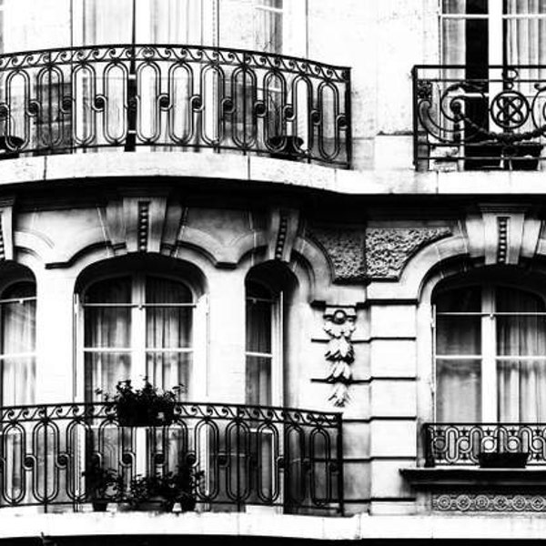 Paris Windows Photography Prints, Paris Wall Art Prints, Black & White Art, Sepia Print Paris Architectural Art Photography