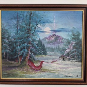 The Beacon: Lovecraftian schilderij