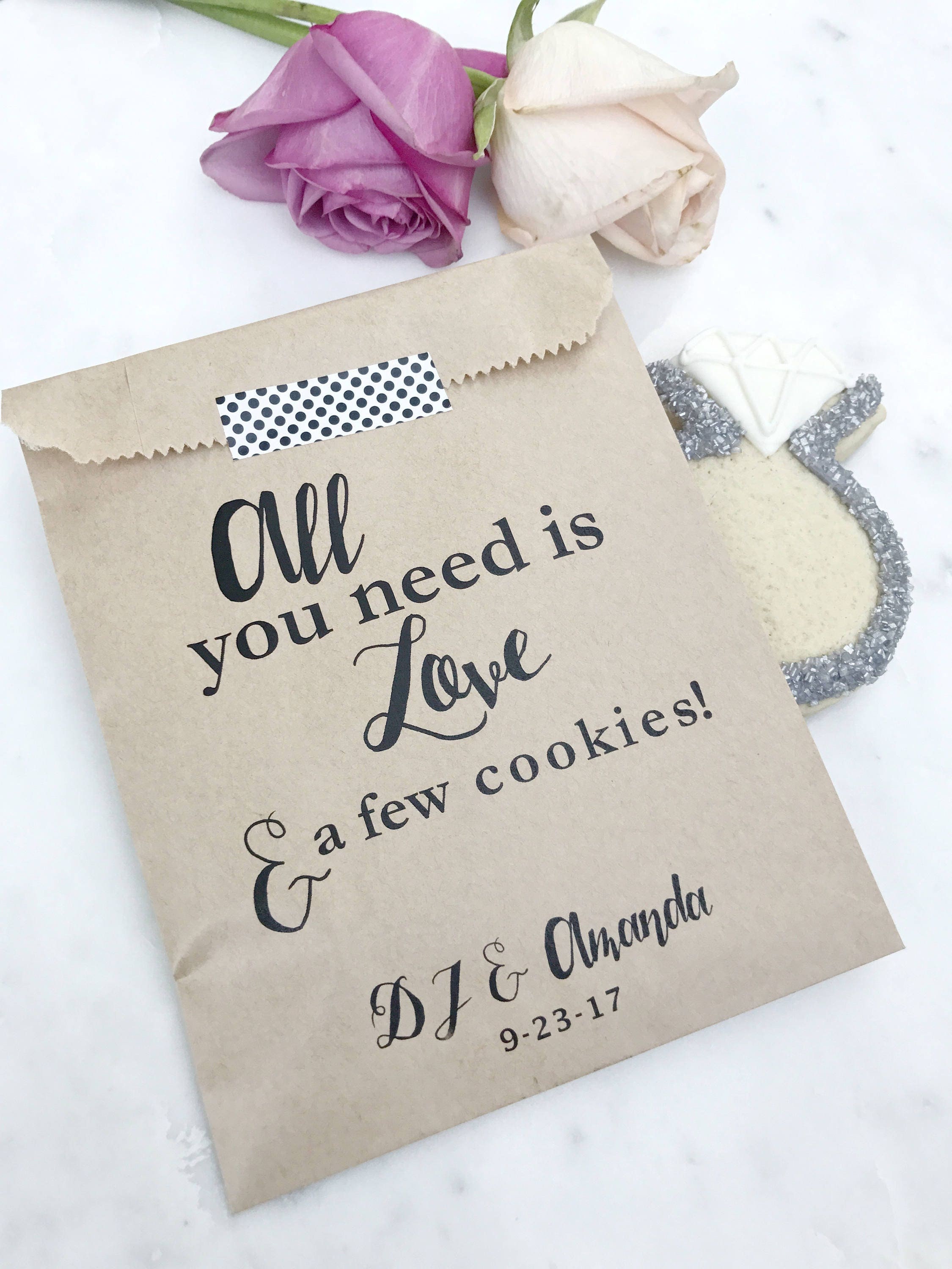 The Best Cookie Wedding Favors