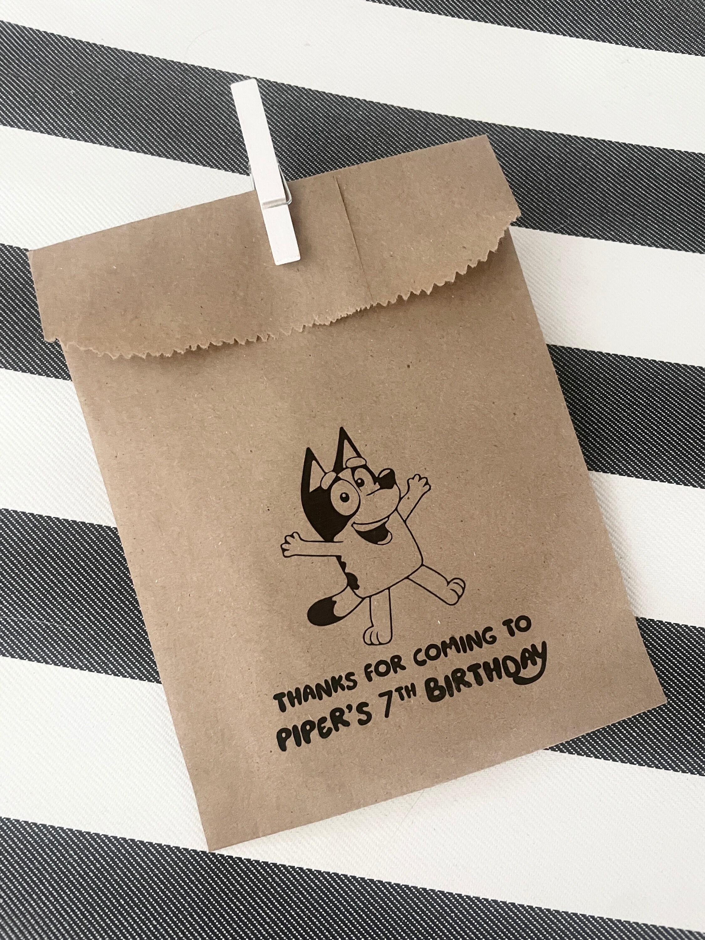 Bluey Kraft Paper Bags