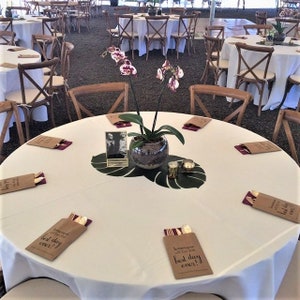 Rehearsal Dinner Bags Tomorrow will be the Best Day Ever Dinner Bags Custom Printed on Kraft Brown Paper image 6