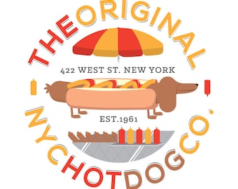 NYC Hot Dog Co. - descarga de obra de arte digital