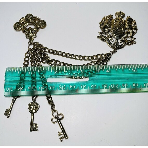 Rare Vintage Providentiae Memor Lion Crown Keys C… - image 9