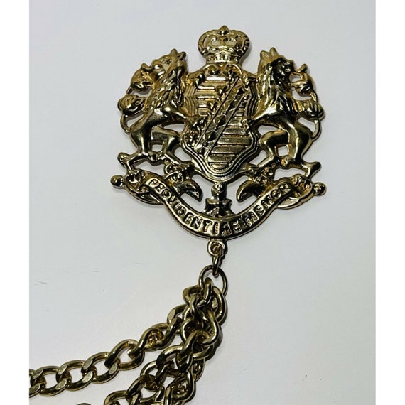 Rare Vintage Providentiae Memor Lion Crown Keys C… - image 2