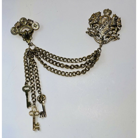 Rare Vintage Providentiae Memor Lion Crown Keys C… - image 7