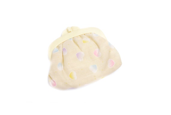 pale yellow purse