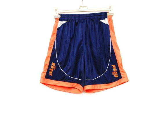 Vintage Shorts Blue Orange White 