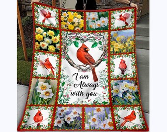 Cardinal Blanket Etsy