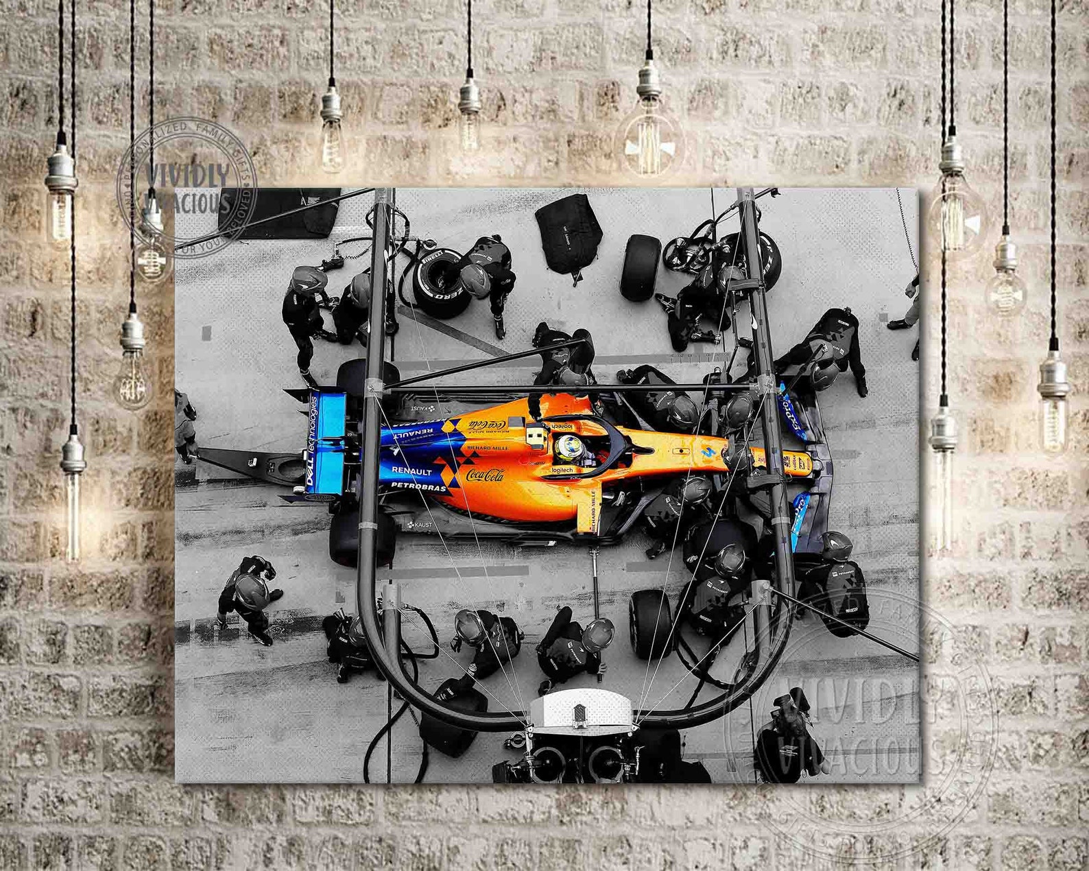 Formula One Canvas Racing Wall Art Motorsport Art Print  Etsy