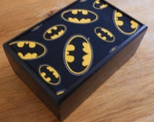 Batman Box SuperHero Storage box Batman trinket keepsake stationery box Batman stash box Superhero Box