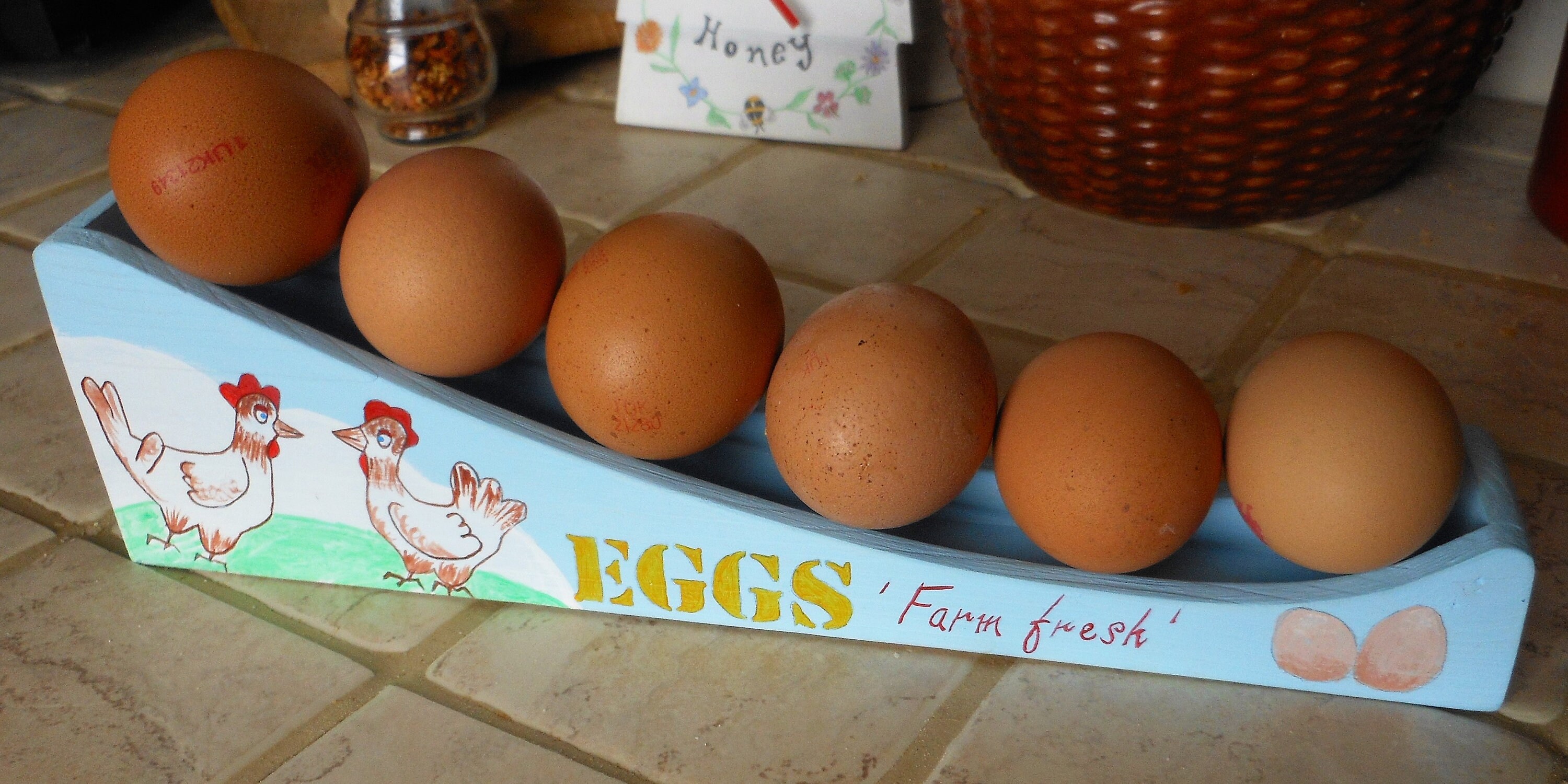 Chicken/hen Egg Storage Rack/hen Egg Holder/chicken Egg Etsy UK