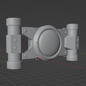 Cosplay inspired  super hero Utility Belt Buckle (digital file only)