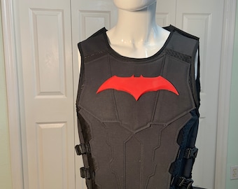 DC Red Hood cosplay vest v2