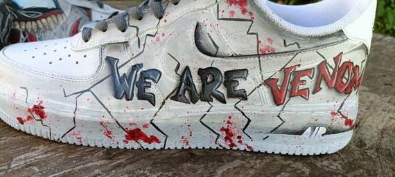 手描きの靴、エア フォース 1、それ、ホラー、ヴェノム