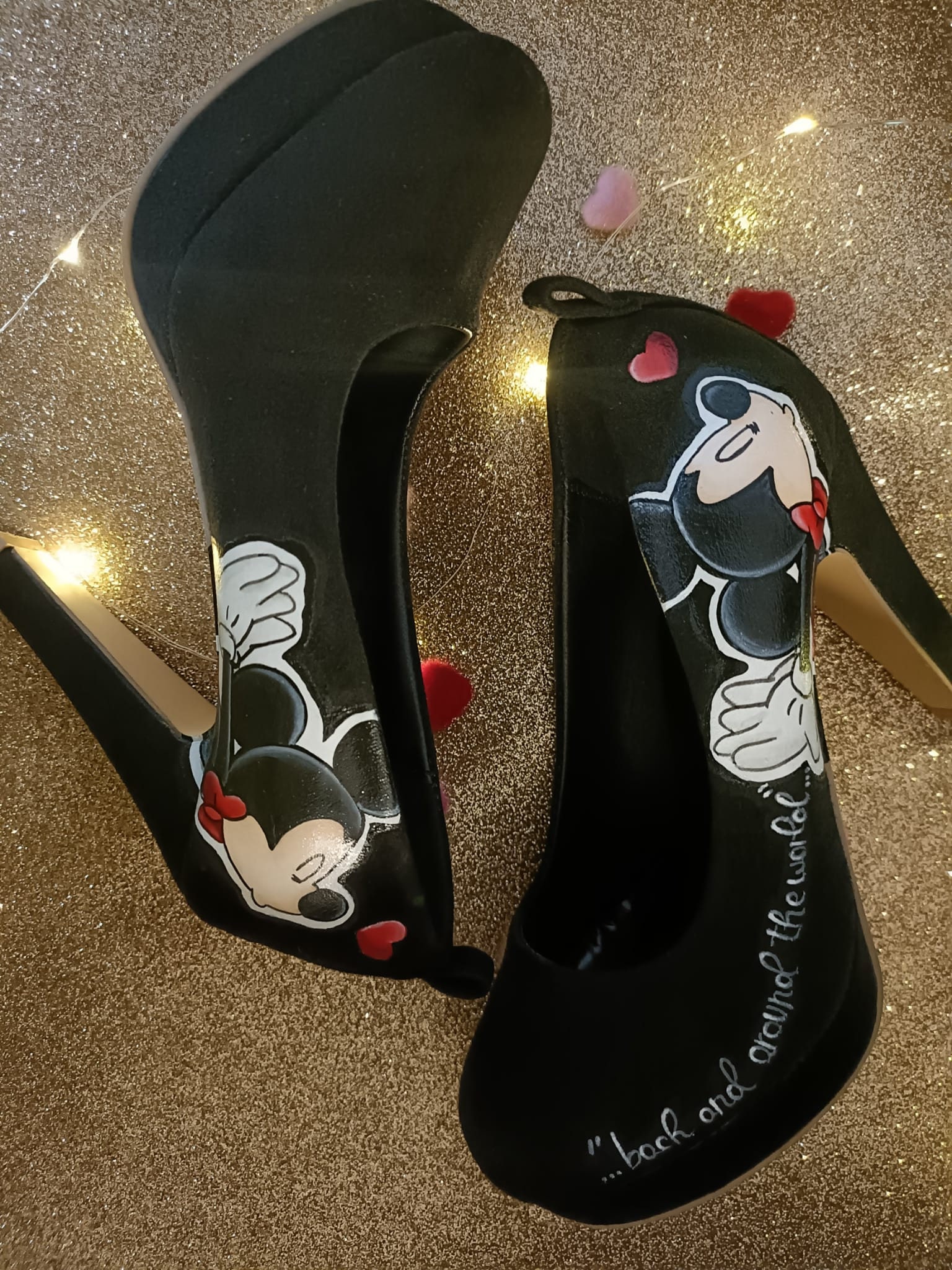 Mickey Mouse High Heels - Etsy