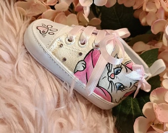 Scarpine Scarpe Dipinte A Mano Disney Scarpe NEONATO Pantofola