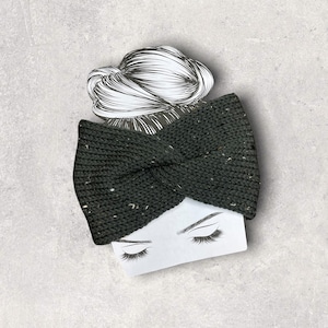 Tweed Headband - Knitted Ear Warmer - Knit headband - Knitted Headband - Women’s Ear Warmer - Kid’s Headband - Handmade Ear Warmer