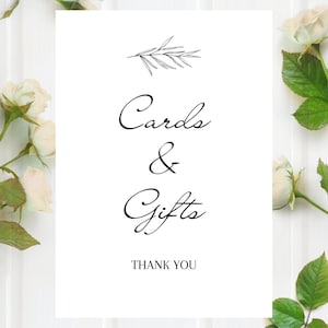 Cards & Geschenke Hochzeitsschild, schwarz und weiß Classic Design, Karten Tischdekoration, Print