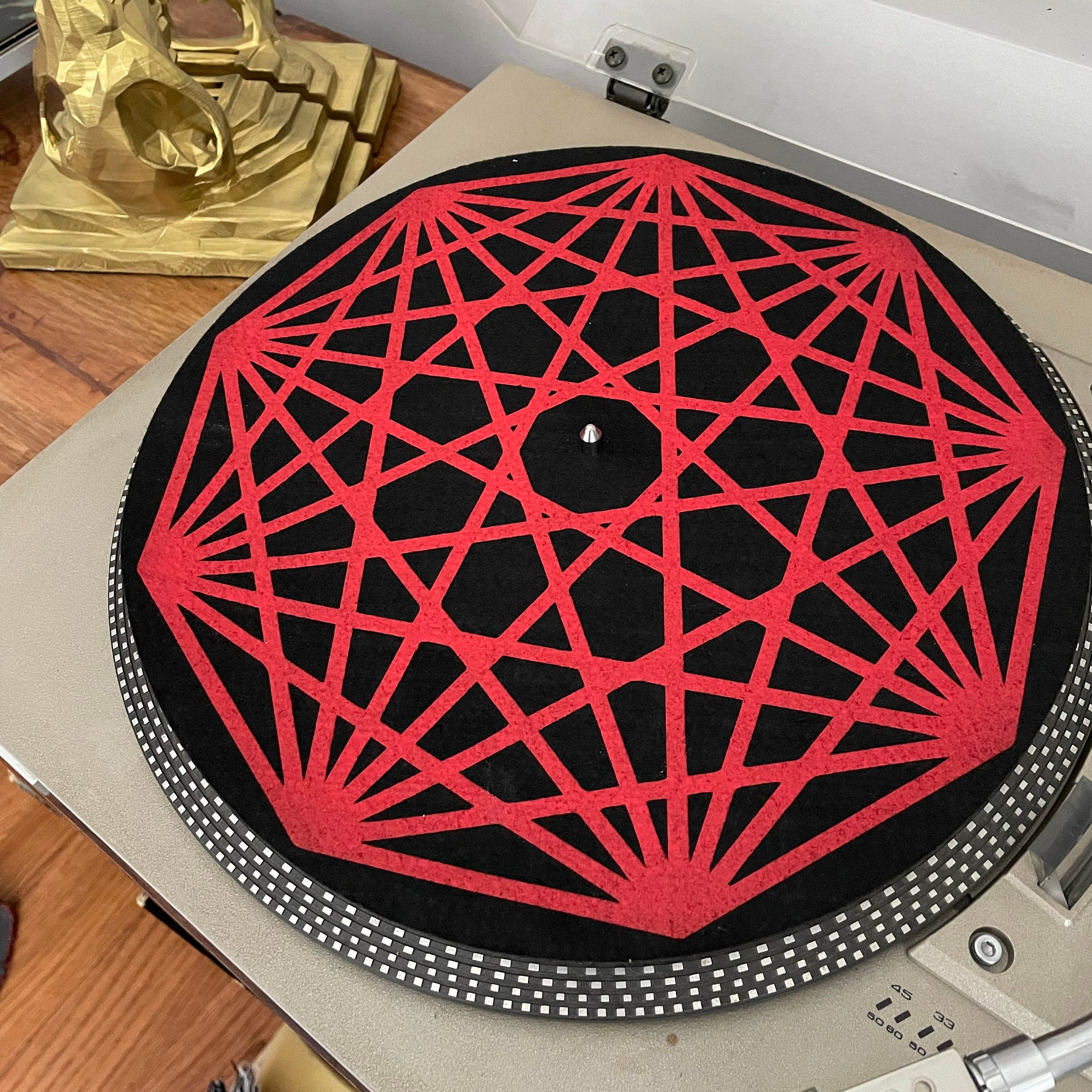 King Gizzard and The Lizard Wizard Record Slip Mat Vinyl Nonagon Infinity