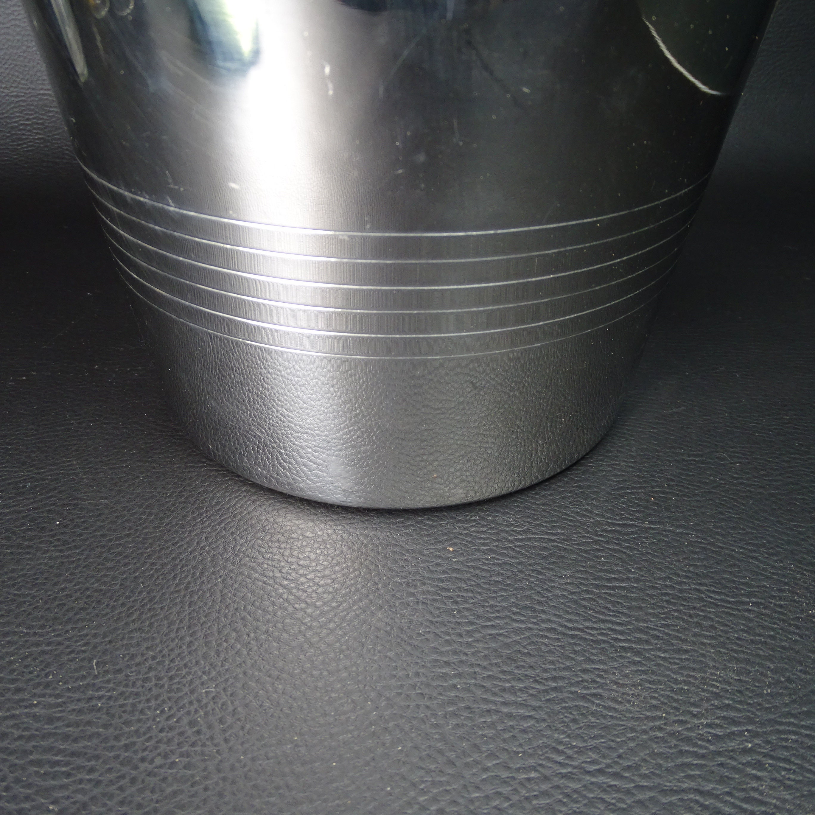 Seau à Glace LETANG REMY Inox 18/10 - Pour Champagne Ou Vin, H21 Cm, Made In France