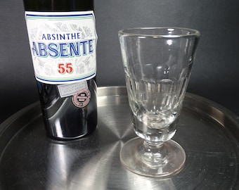 ABSINTHE | Old absinthe glass | Vintage French bistro Made in France 1950