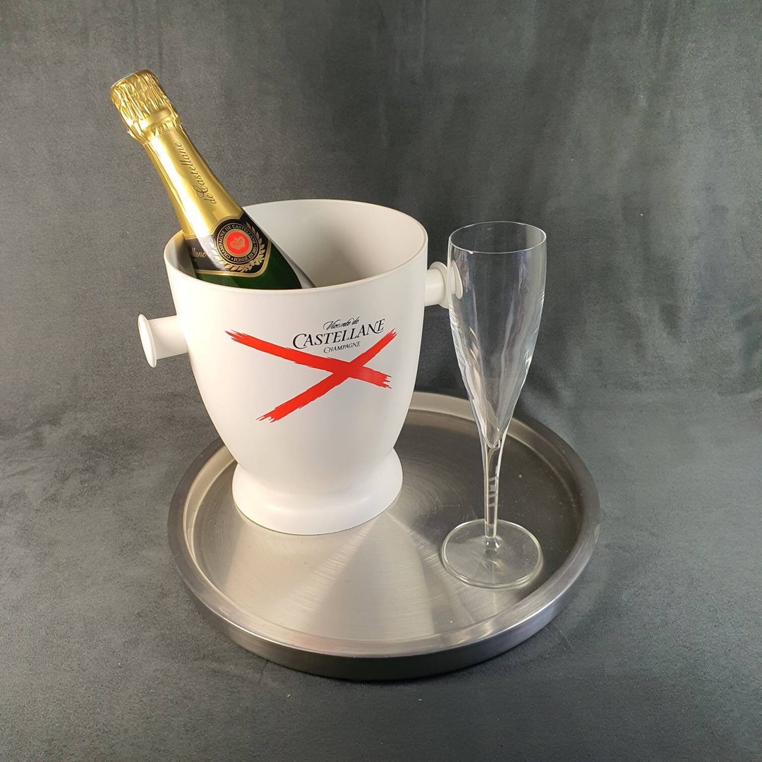De CASTELLANE | Seau à champagne de Castellane vintage en
