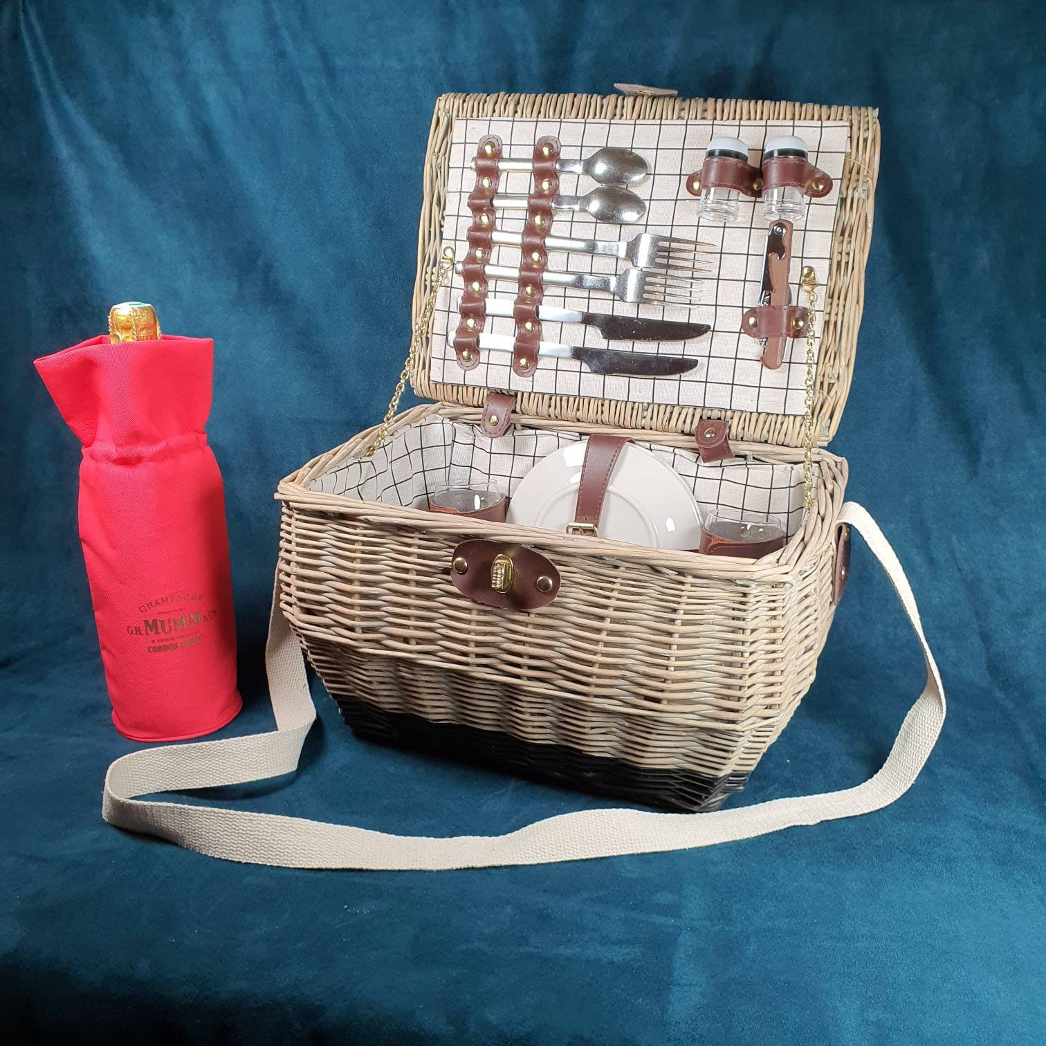 ピクニックバスケット＆バッグ - ビンテージ - Etsy 日本