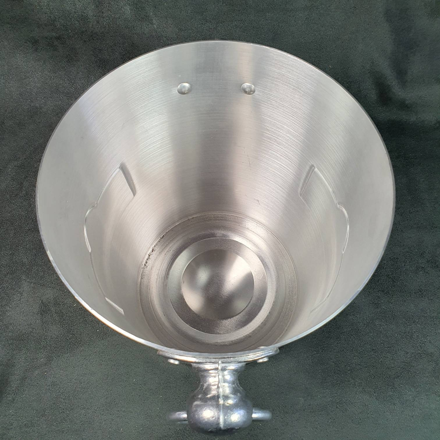 Vintage Charles De Fère Blanc De Blancs Champagne Bucket | French Aluminium Bubbly Cooler