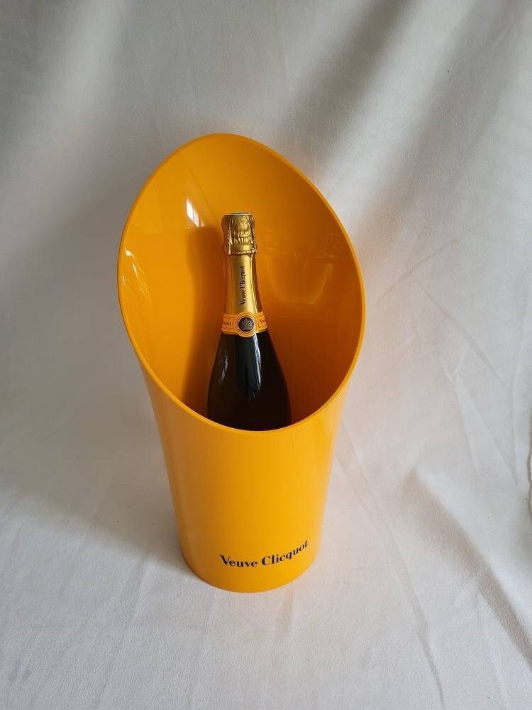 French Acrylic Veuve Clicquot Double Magnum Champagne Cooler