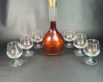 Napoleon Brandy Glasses - Set of 2 - Etsy