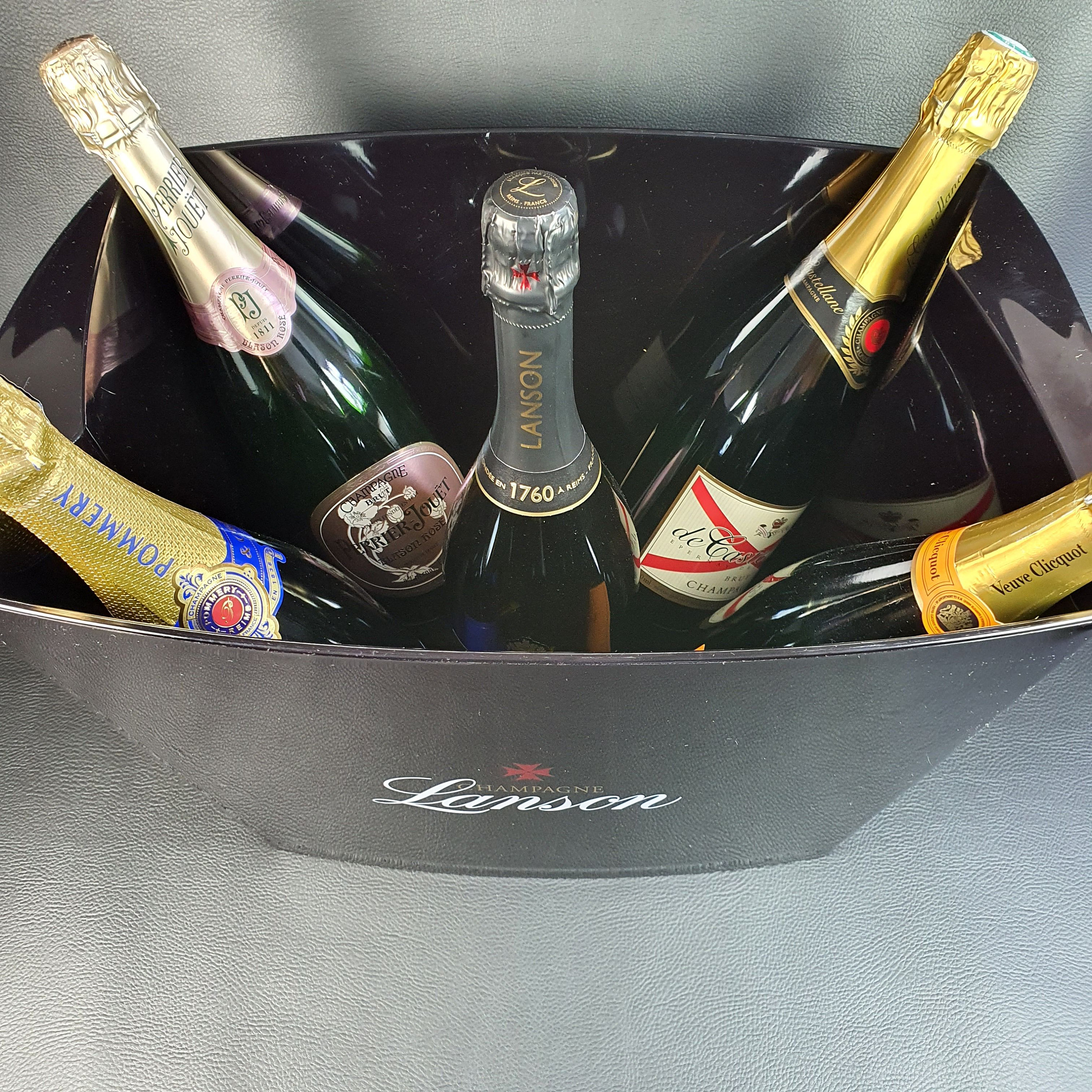ANCIEN GRANDE VASQUE Seau Rafraichissoir à CHAMPAGNE Thiénot en Métal Argenté EUR 70,00