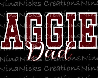 Aggie Dad Png