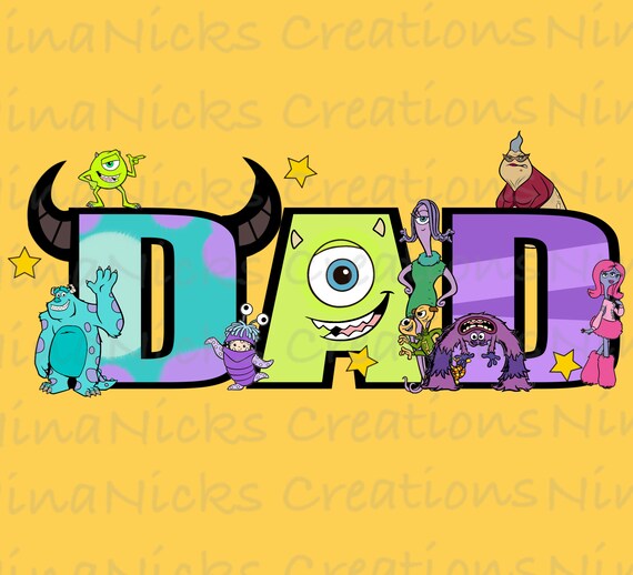 MONSTERS Mom & Dad PNG