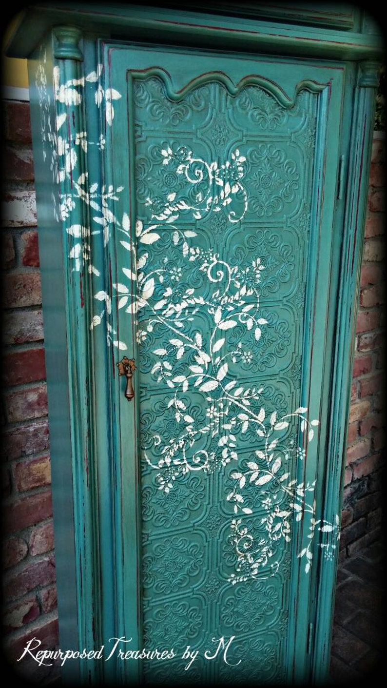 Shabby chic grandfather clock Distressed grandfather clock Etsy