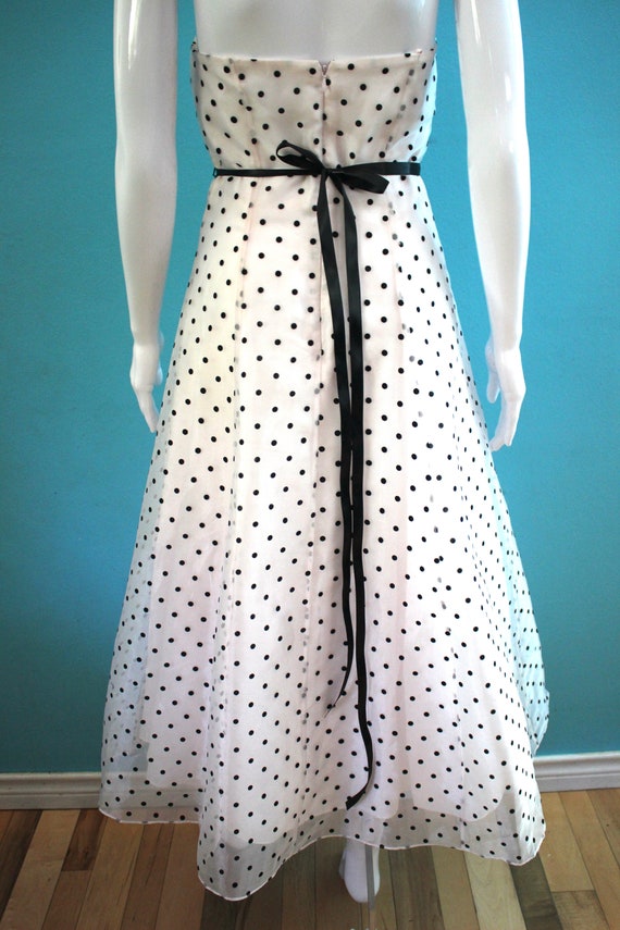 Y2K Prom Dress 90's-Does-50's Y2K-Does-50's White… - image 7