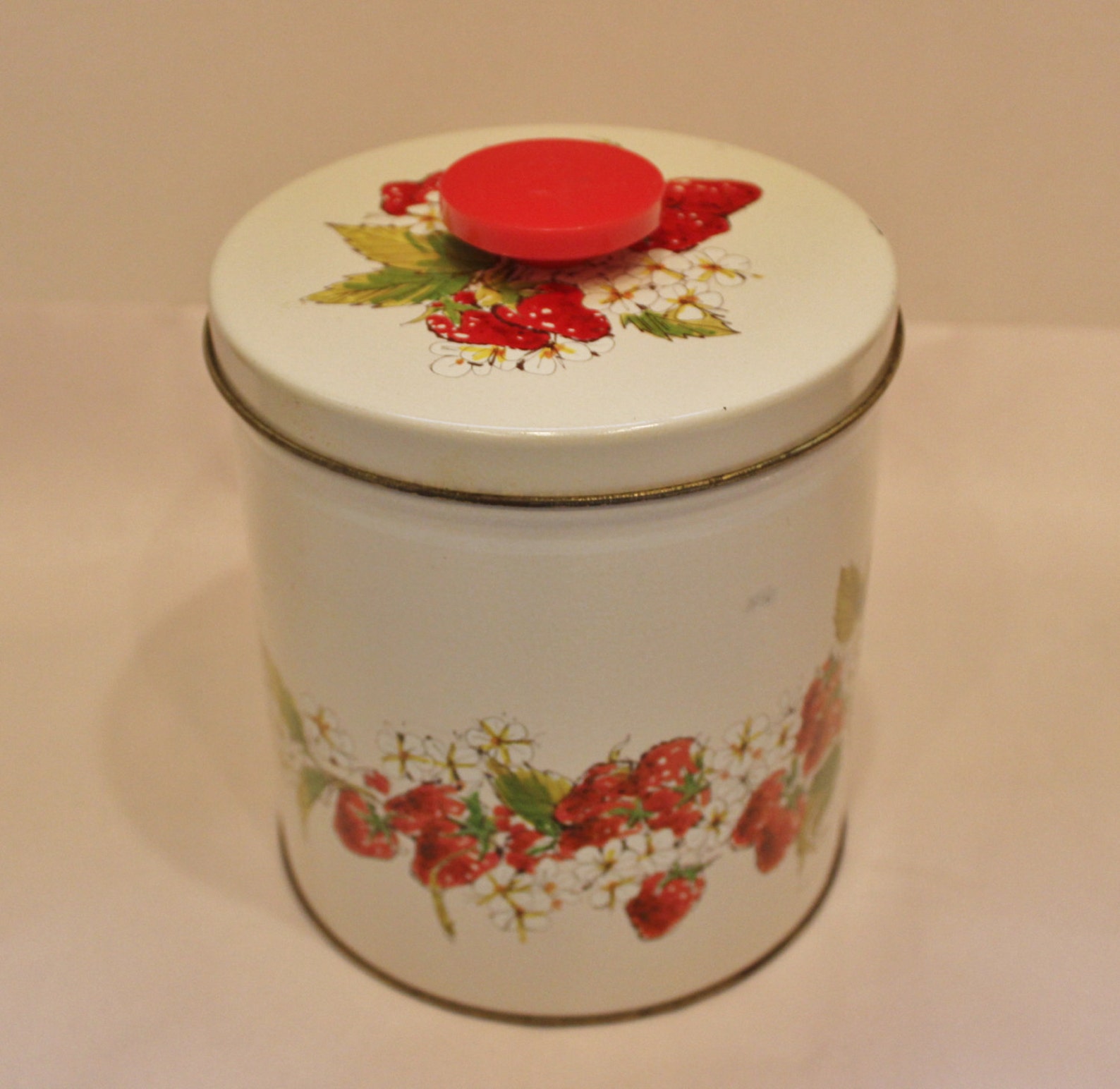 Küchenkanister Set 3 Stück Aluminium mit passenden roten | Etsy