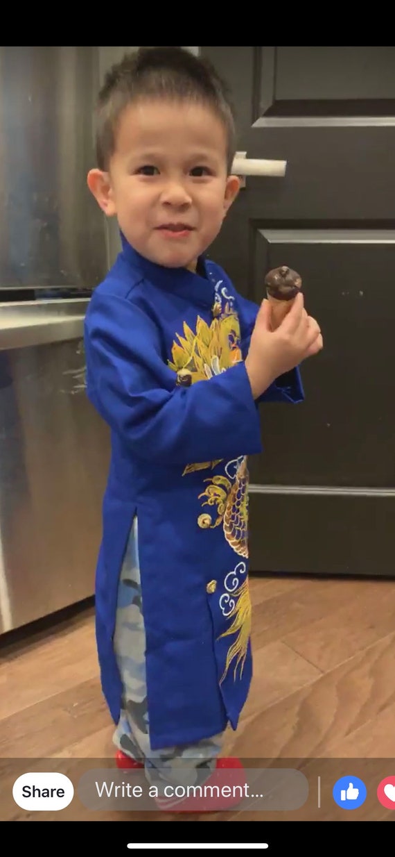 baby boy ao dai