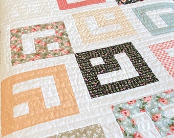 Jelly Twist DIGITAL PDF Quilt Pattern: 5 sizes - precut jelly roll strips