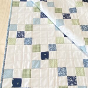 Digital PDF Pattern: Simple Irish Chain Table a yardage scrappy strip table runner topper quilt pattern, simple easy pdf quilt pattern image 10