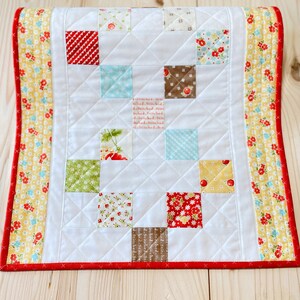 Mini Charm Fun Daisy Runner DIGITAL PDF Quilt Pattern - Etsy