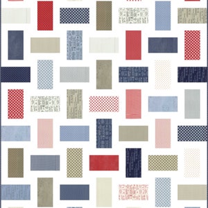 Digital PDF Pattern: Simply Done Quilt Pattern 5 sizes-layer cake fat quarter eighth quilt pattern-very simple easy quick quilt pattern image 6