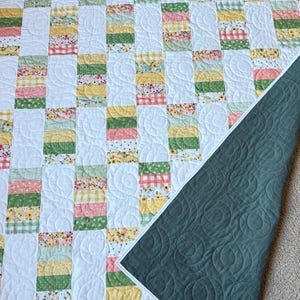 Sweet Stacks DIGITAL PDF Quilt Pattern: strisce pretagliate facili per rotoli di gelatina