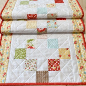 Mini Charm Fun Daisy Runner DIGITAL PDF Quilt Pattern - Etsy