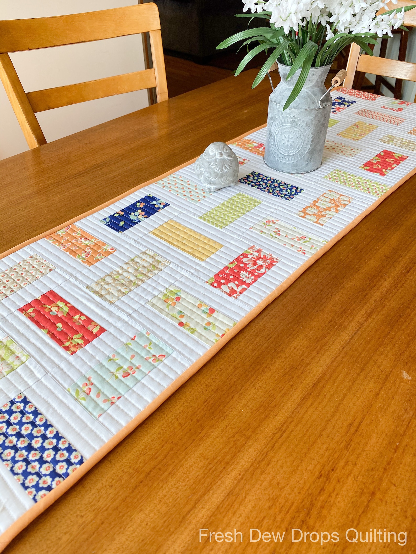 Digital PDF Pattern Garden Path Quilt Pattern a Charm Pack Etsy