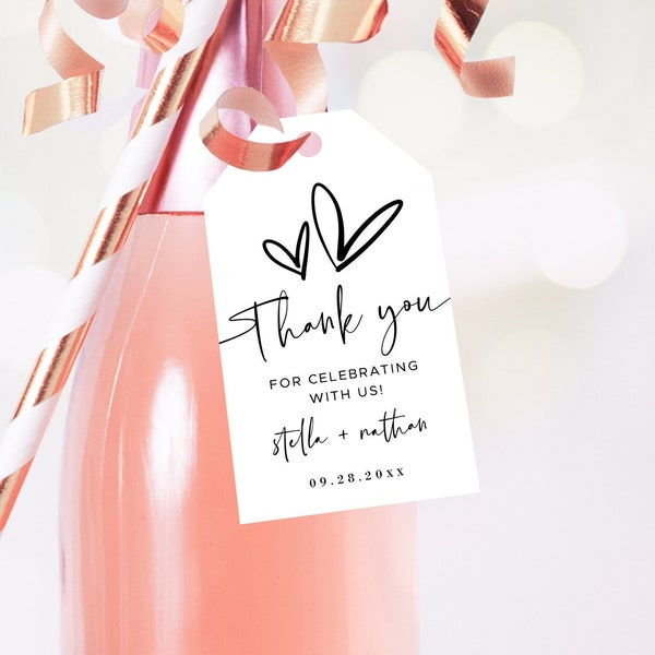 Champagne Tags - Etsy