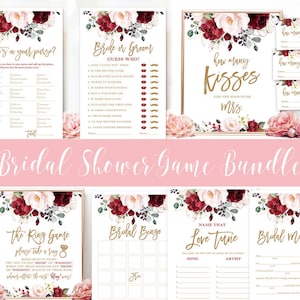Printable Bridal Party Games Name that Love Tune Bridal Shower Game ...