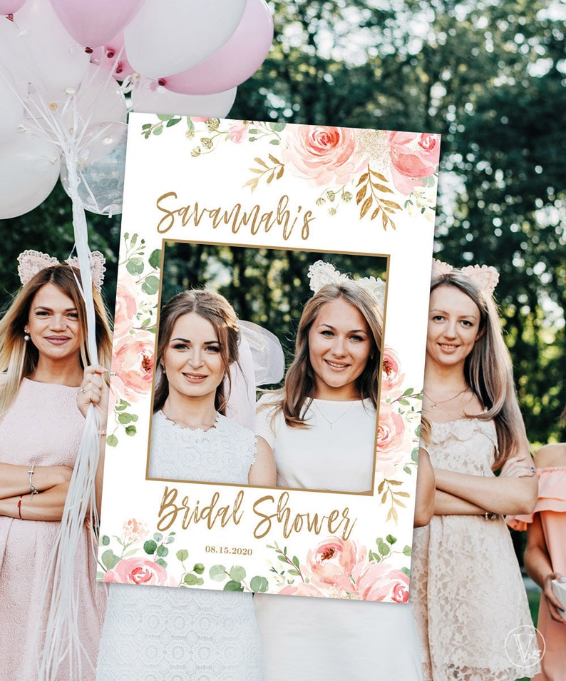 Bridal Shower Photo Prop Frame Printable