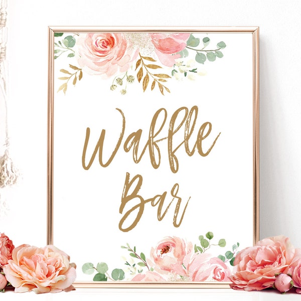 Printable Waffle Bar - Etsy