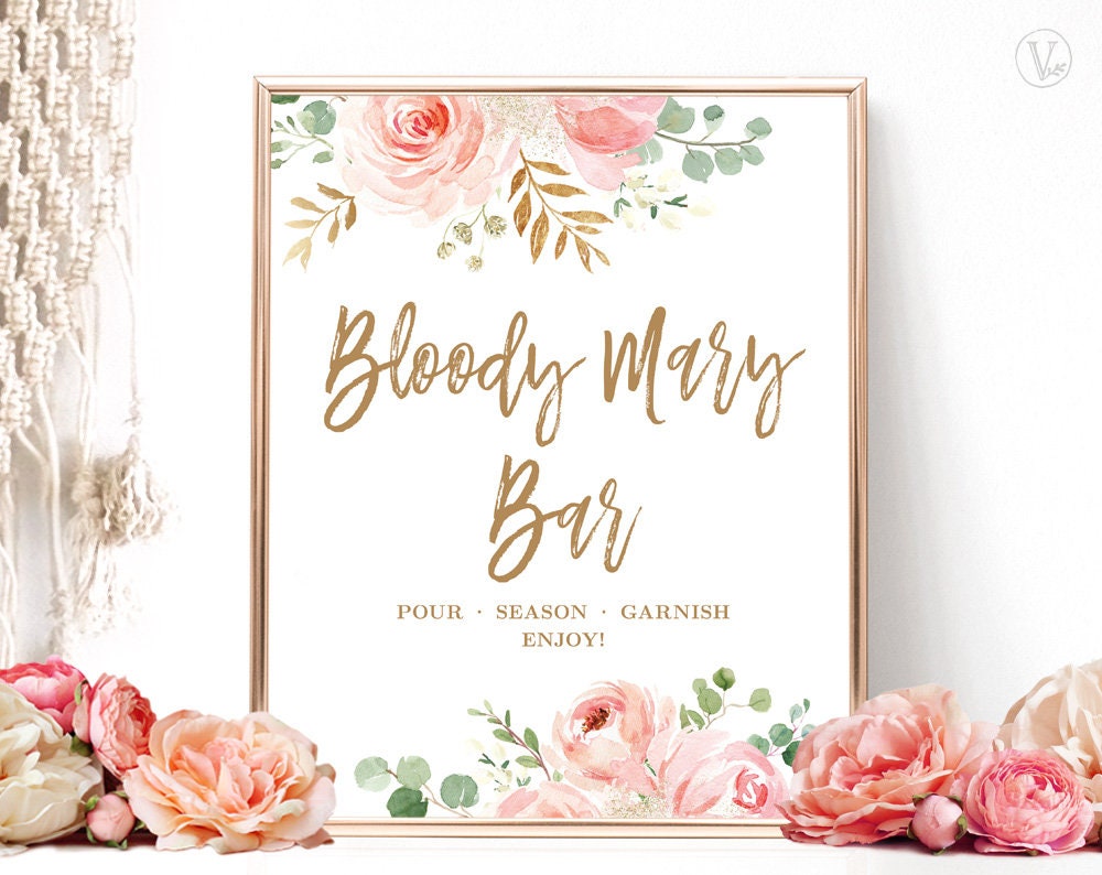 Bloody Mary Bar Sign, Printable Bloody Mary Bar Sign, Bridal Shower Sign, Blush Pink Floral, Gold, VWC95 - Etsy New Zealand bloody-mary-bar-sign-printable-bloody-mary-bar-sign-bridal-shower-sign-blush-pink-floral-gold-vwc95-etsy-new-zealand